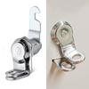 No Key Mechanical Door Lock Latch 16mm -30mm Zinc Alloy Cabinet Locker Mailbox Keyless Cam Cylinder Lock Furniture Hardware