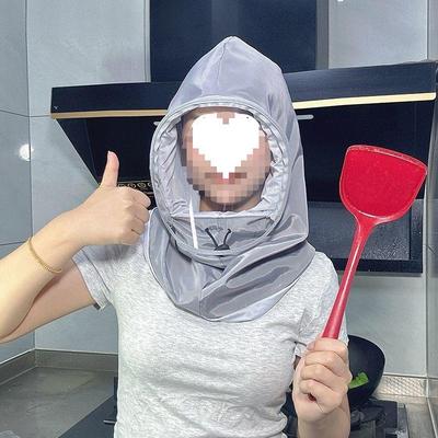 Women's Anti-Oil Splash & Dustproof Cooking Mask for Kitchen, Stir-Frying, and Agricultural Use