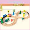 Wooden Childrens Train Track Toy For Creative Play And Development