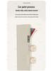Pressurized All-Copper Shower Head with Gray Digital Display and Storage Set