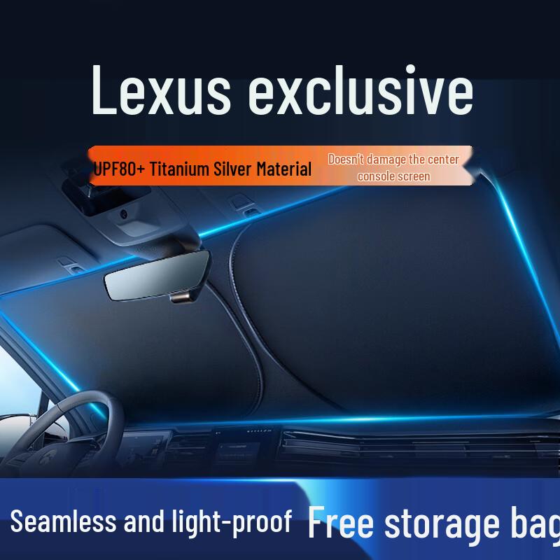Car Sunshade Kit: Visor, Curtain, Windshield Shade, Umbrella, Cover, Panel, Cloth, Heat Insulation