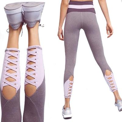 drawstring gym leggings