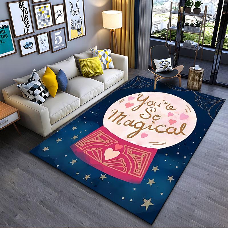 You're So Magical Carpet Design suitable as a non-slip mat for the living room or bedroom sofa