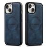 LC.IMEEKE L6 For iPhone 15 Case PU Leather Coated PC TPU Phone Cover Compatible with MagSafe