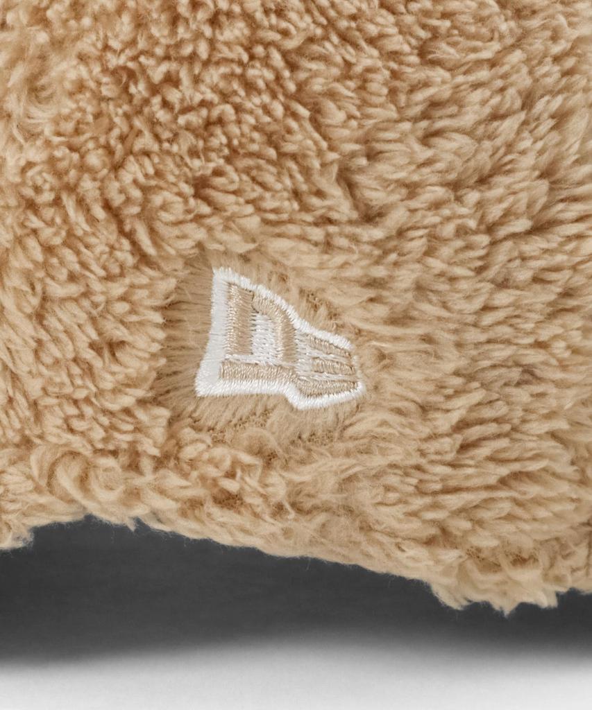 New Era Kids Cap 9TWENTY Mink Fleece Boa Camel YOUTH 52-56cm YTH 920VS MINK FLEECE SOLID CAM
