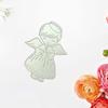 Metal Mold for DIY Supplies Metal Cutting Die Angel Girl Handsize Simple Mold Fine Made DIY Embossing Paper Dies