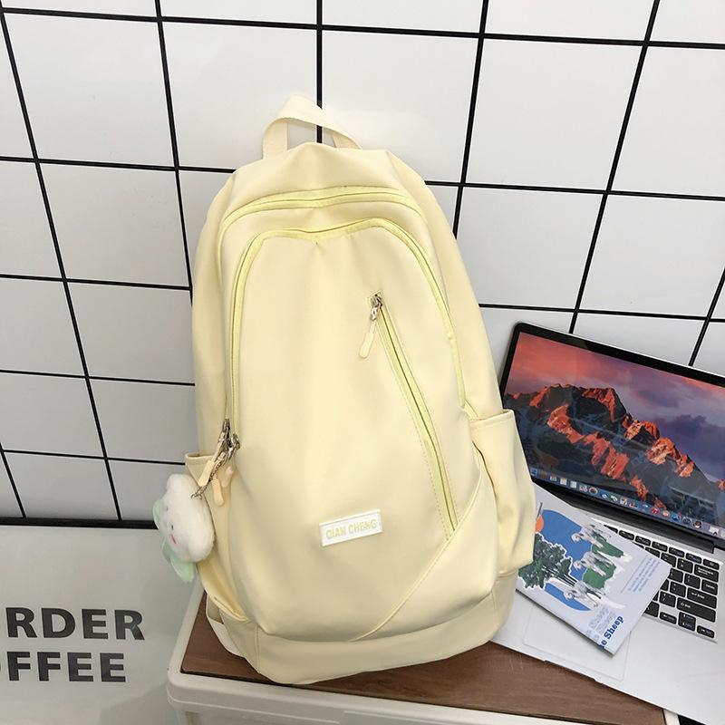 Japanese Simple Backpack New Large-capacity Student Schoolbag Casual Simple Backpack