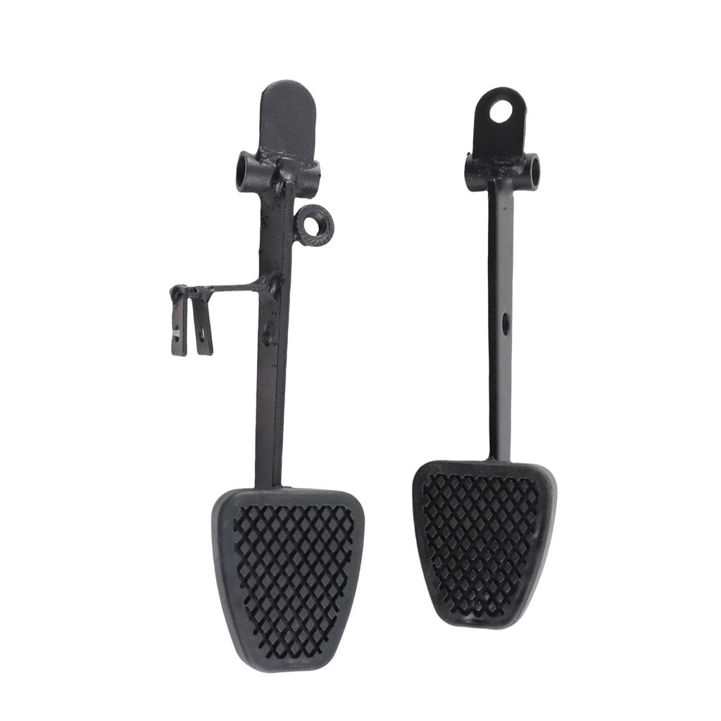2pcs Brake Throttle Pedals Car Accelerator Pedal Nonslip Foot Rest for Go Kart UTV ATV Quad