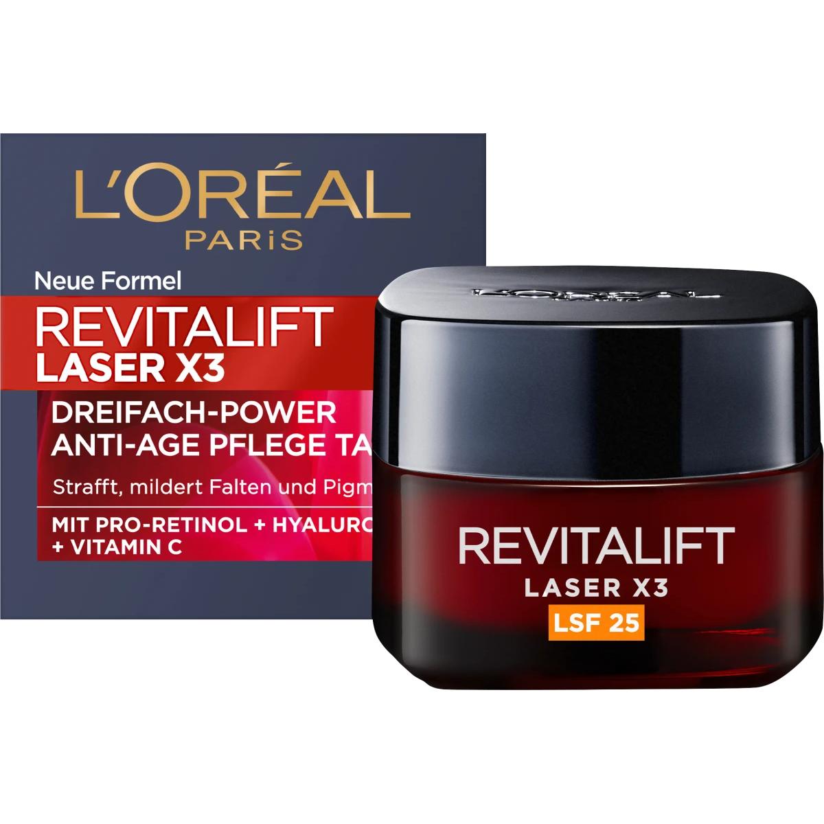 

LOREAL Revitalift Laser Дневной крем X3 SPF 25 50 мл