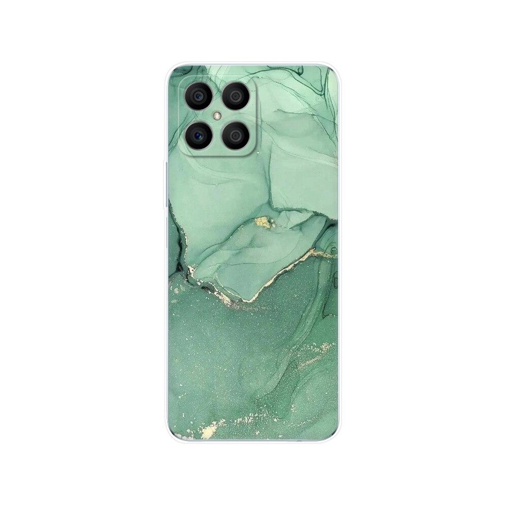 Husa pentru Honor X8 Husa din spate pentru HonorX8 Husa Honor X 8 Husa transparenta pentru telefon Geanta de protectie Tpu Husa din silicon moale Bara de protectie