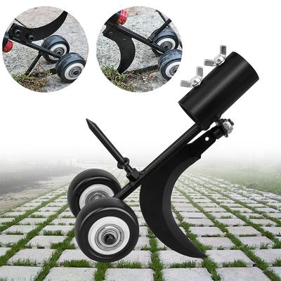 Carbon Steel Adjustable Weed Puller With Wheels Stand Up Weeder For Yard Lawn