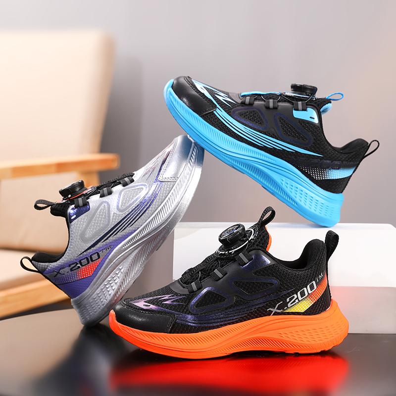 Kids Lightweight Leather Tennis Sports Sneakers Boys Girls Walking Running Casual Shoes Autumn Winter for Child Students