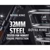 Royal Enfield "SILVER AIRFLY ENGINE GUARD" for METEOR 350