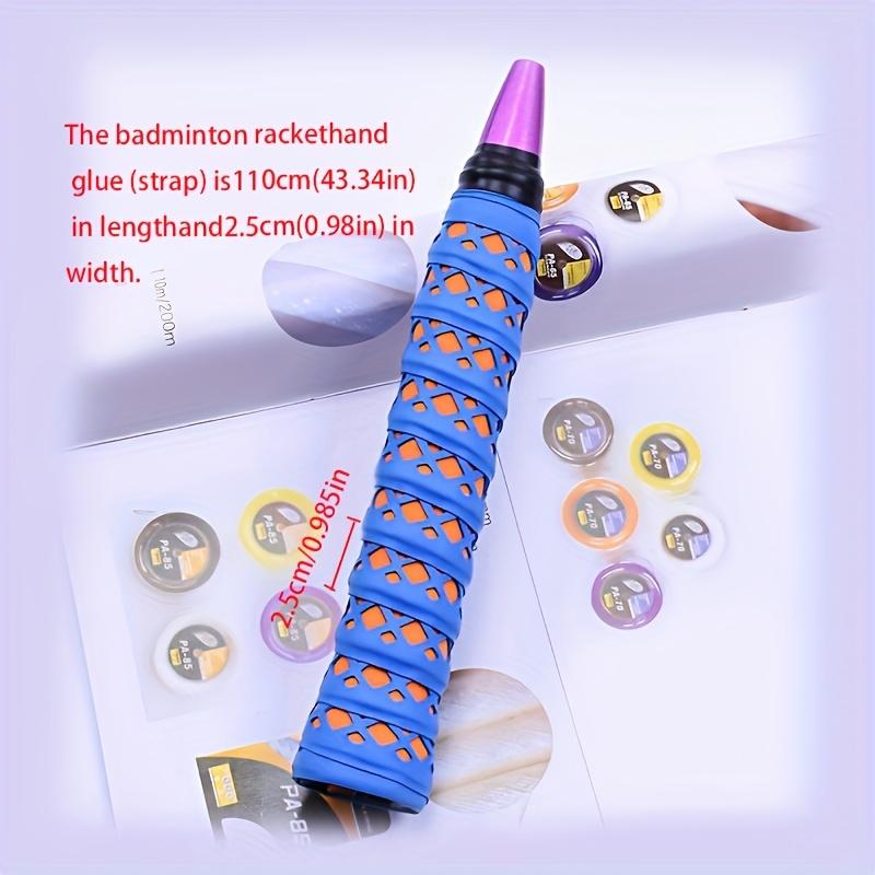 Breathable Badminton Grip 1pc Dual-Color Badminton Racket Grip Tape | Anti-Slip, Shock Absorption, Non-Slip & Sweat Absorbent,Badminton Gear