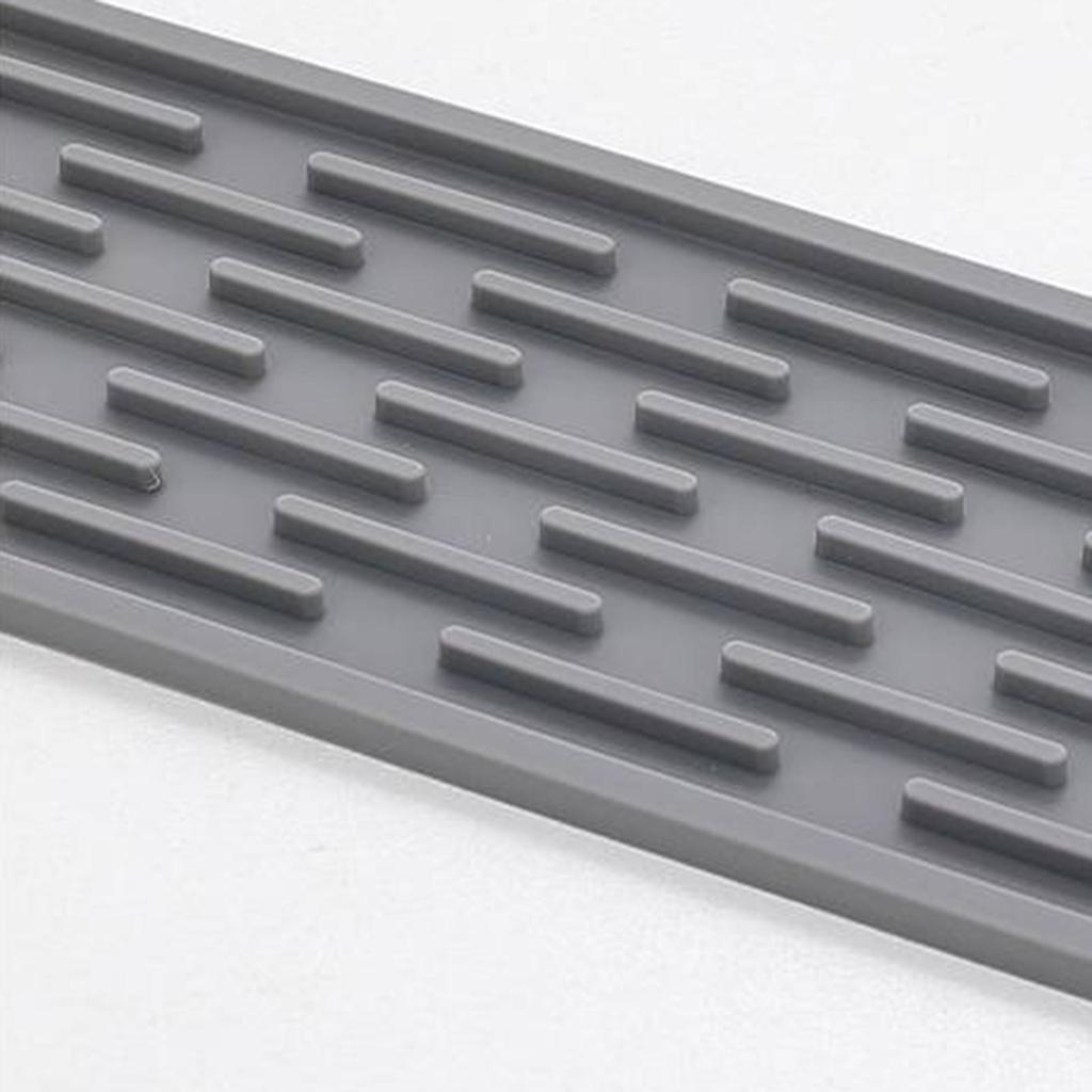 Dish Draining Mat Heat Insulation Waterproof Silicone Dry Fast Sink Drying Mat for Bathroom Farmhouse Countertop Kitchen