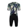 Více než jeden kus Cyklistický dres Skinsuit Chrono Suit Krátký rukáv L Pánský HVP-025, Kamufláž,
