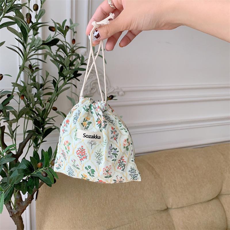 Borsa per scarpe da viaggio da donna alla moda Borsa per cosmetici portatile con coulisse Borsa per vestiti di qualità Custodia per trucco