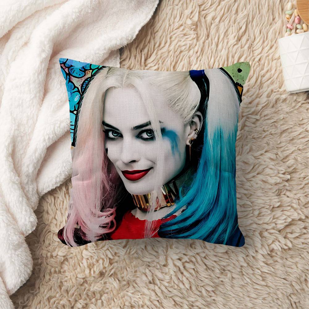 Sexy Girl Q-Quinns-H-Harleys Pillow Gift Home Office Decoration Pillow Bedroom Sofa Car Cushion Coverpillow Case
