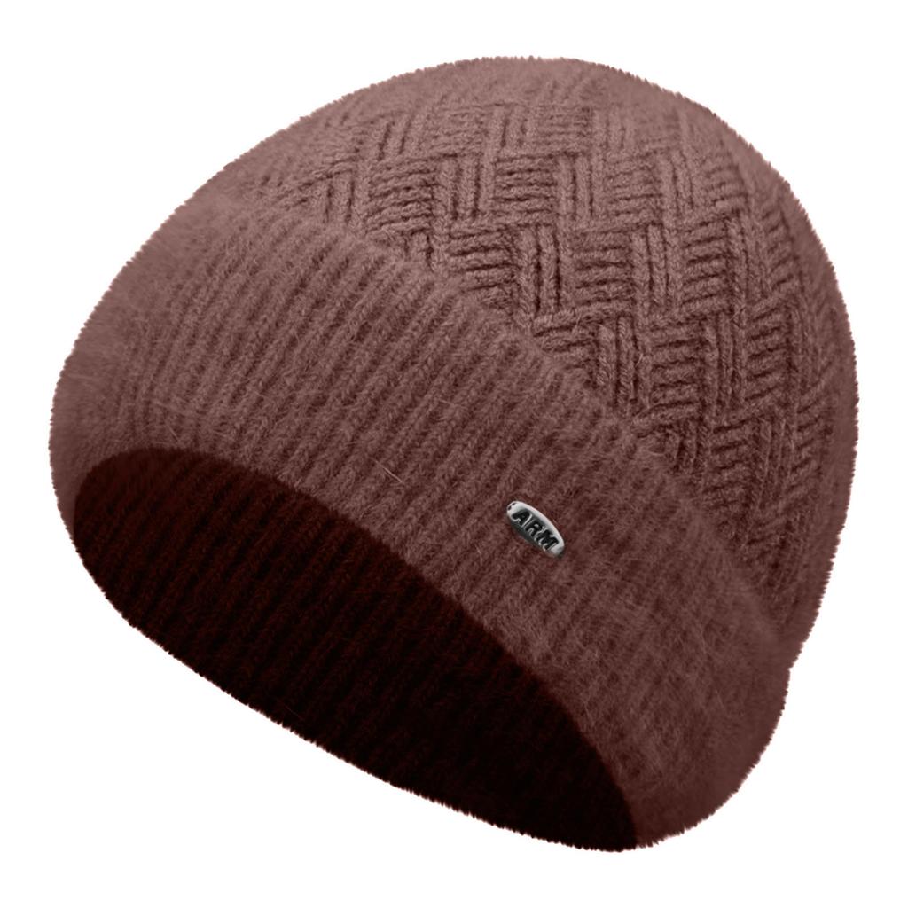 Aged And Elderly Ear, Elderly Hat, Winter Hat, Children's Versatile, Plush Thick Mother Hat, Warm Knitted Yarn Hat