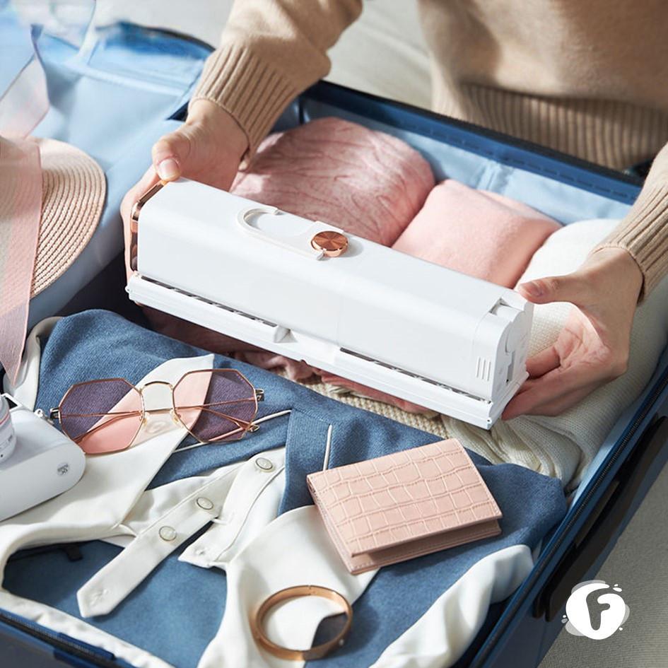 400W Folding Portable Clothes Hanger Shoe Dryer Clothes Sterilization Dryer Household Quick-heating Dryer 520x60x732mm