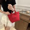 Letter Print Fashionable Casual Personality New Style Beautiful Commuting Simple Large Capacity Tote Handbag for Women