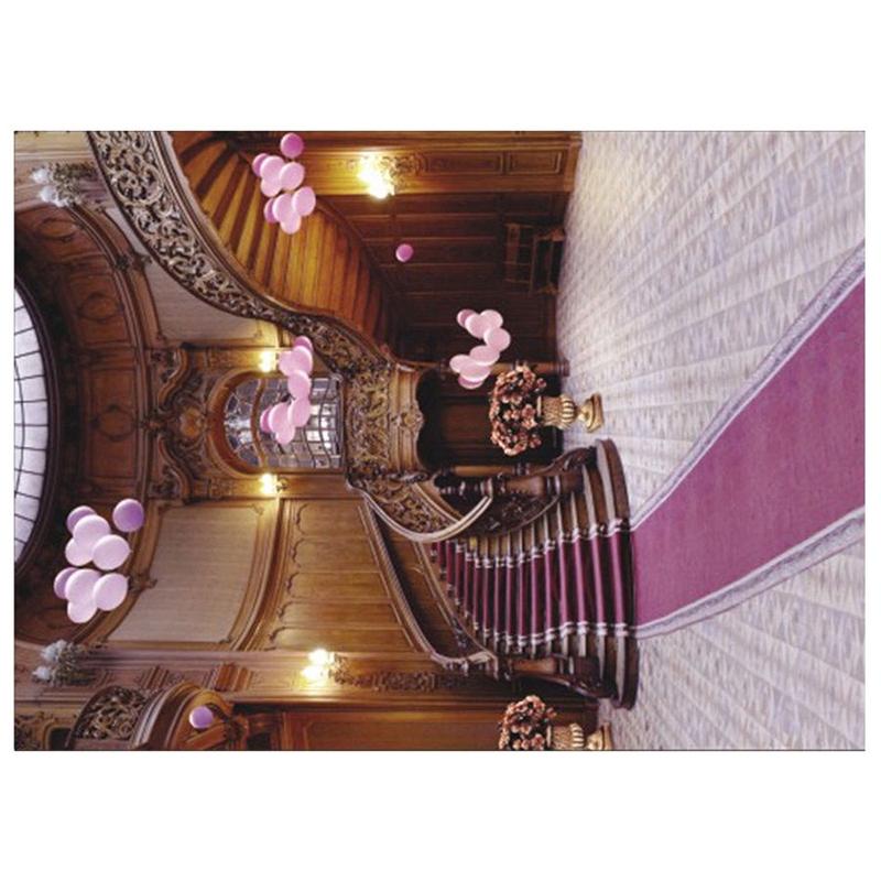 5X7FT Indoor Staircase Carpet Vinyl Photography Backdrop Photo Background Prop