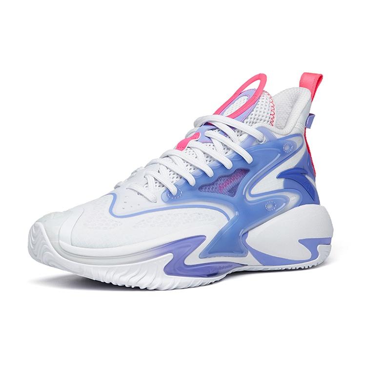 ANTA Shock The Game 5 Mid 'White Purple' Men's 112131601S-5