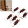 100Pcs Soft Material Fake Cockroach Lifelike Halloween Props Durable Trick Toys  April Fools Day