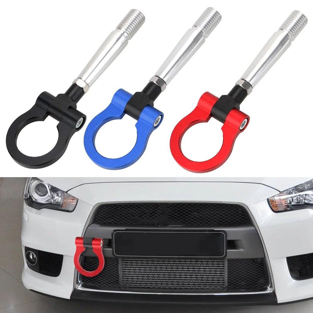 

Буксировочный крюк для автомобиля, задний передний прицеп для Mitsubishi Lancer EVO X 10 2008-2016, гоночный автомобиль, буксировочный крюк, буксирная планка прицепа