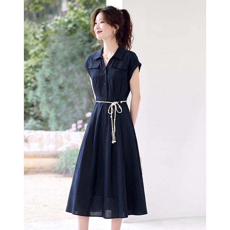 Likewater Years Simple Elegant Workwear Sleeveless Midi Dress