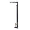 Camping Lantern Stand Hanging Pole 1.5kg Load Bearing Stainless Steel Telescopic Lantern Stand for 0‑28mm Thickness