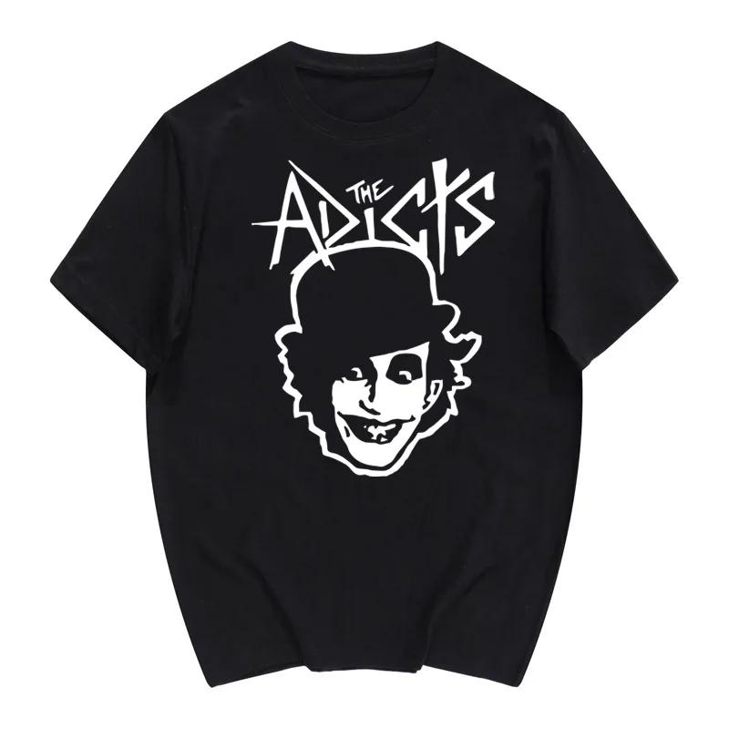 Clown Band, Music Periphery Rock ROCK Short-sleeved T-shirt Printed Crew Neck Men's Summer Half-sleeved T-shirt