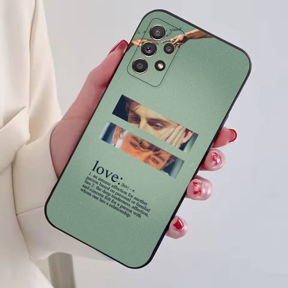 C-Call Me by Your N-Name Phone Case Black Silicone Soft For Samsung S25,S24,S21,S22,S23,S30,Ultra,S20,Plus,Fe,Lite