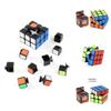 Smooth Rotating 5.7cm Black Background Round Corner 3x3 Children's Educational Cube