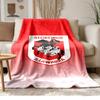 St George Illawarra Dragon Soft and comfortable flannel Suitable for sofas living rooms outdoor camping travel and also makes a great anniversary gif