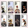 E-Epic Volleyball Haikyuu!!   Handyhülle für Samsung S 25,24,23,22,30,21,10,9,Ultra,Plus,Lite,FE,4,5 G Weiche Schwarze Hülle