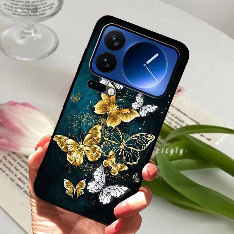 For Xiaomi Mi 17 Pro Max/17Pro Case Fashion Shockproof Protective Back Cover For Xiaomi 17 ProMax Soft TPU Silicone Phone Fundas