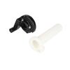 Motorcycle Universal 7/8" 22mm Hand Grip With Throttle Cable Handle Bar Grips For Pit Dirt Bike ATV Quad Motocross Racing