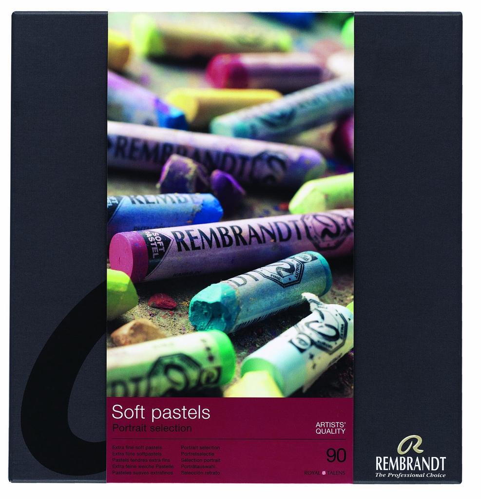 Set de 90 colores de pasteles blandos Rembrandt T300C90P (para retratos)
