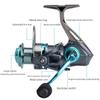 "Haoton Black Full Metal Spinning Fishing Reel for Sea Rod, Luya, Micro Fish - Big Reel DK"