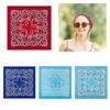 Moisture Wicking Head Scarf Luxurious Pocket Squared Handkerchief Fashion Accessory for Parties Parades