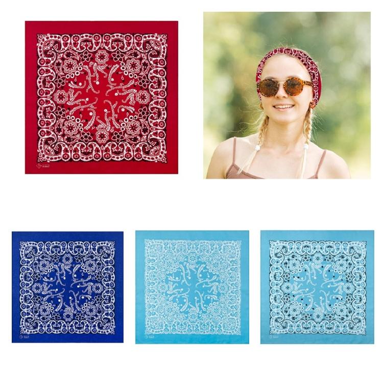 Moisture Wicking Head Scarf Luxurious Pocket Squared Handkerchief Fashion Accessory for Parties Parades