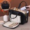 Pu Fashion Tote Women Makeup Bag Large Capacity Travel Organizer Cosmetic Toiletry Pouch Portable Zipper Make up Storage Bag