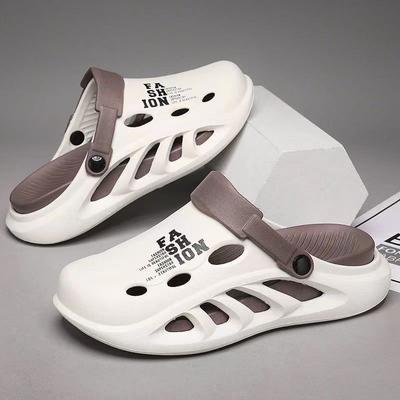 Unisex Trendy Ultra Yumuşak Hollow Out Plaj Ayakkabıları Erkek ve Kadın Açık Hava Etkinlikleri için Rahat Kaymaz Günlük Terlikler