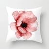 Pink Flower Pillowcase Wedding Gift Bedroom Sofa Decoration Bed Pillow Cover Home Decor Car Cushion Cover Cute Pillow Case 45*45