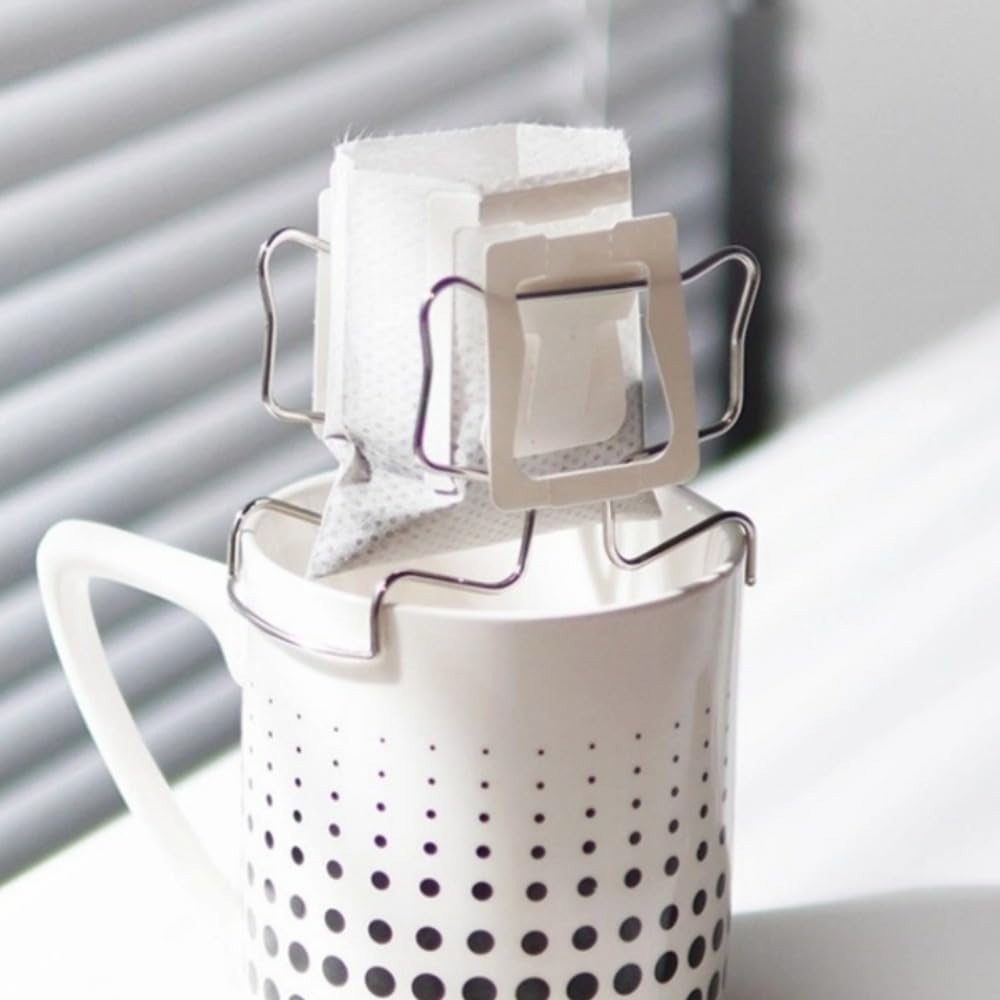 Itisyou Dripper Stand, Drip Stand, Bag Stand, Stainless Steel Drip Bag Stand, Coffee Drip Bag Stand, Coffee Drip Equipment