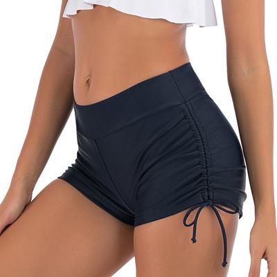 Swimming Suit Women's Swimming Pants Women's Solid Color Single Piece Beach Swimming Pants