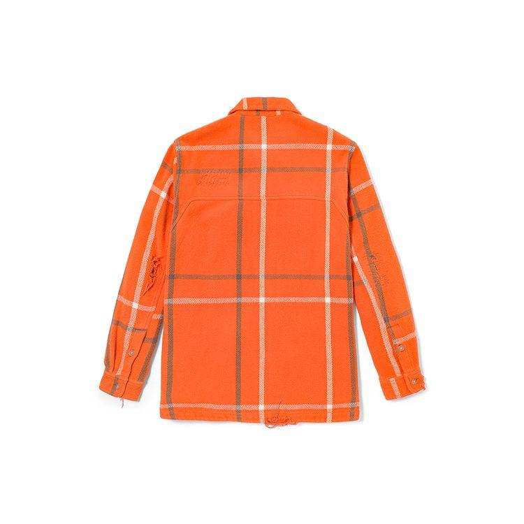 Timberland X A-Cold-Wall* Collaboration Future73 Casual Minimalist Long Sleeve Shirt Men shirts Orange A5N1J-EE7