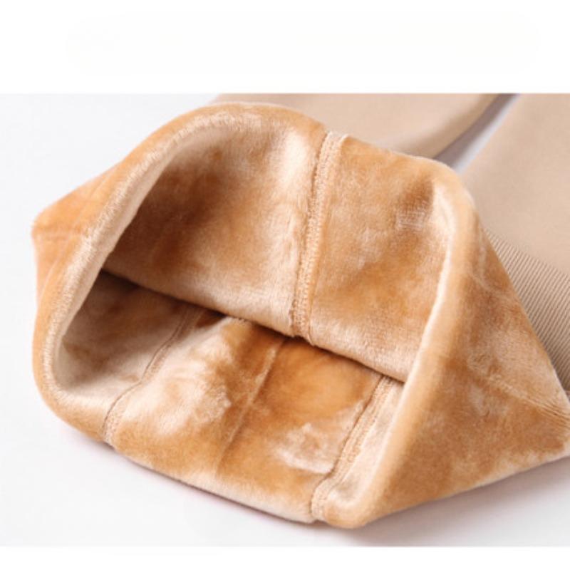 Autumn and winter Thick Basic Plush Velvet Leggings Women High Waist Solid Slim Fit Warm Women Legging Casual Fashion Ladies Leggings Pants 25257