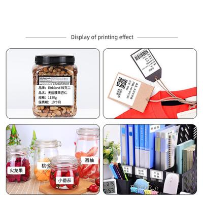 20-50mm Thermal Label Printer Sticker Self-Adhesive Thermal Paper Compatible Phomemo M110 M220 M200 E210 P50 DETONG P1 WP9520